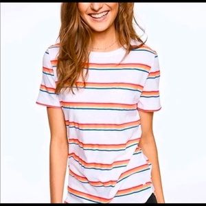 NWT L Victoria’s Secret PINK Perfect Crew Tee